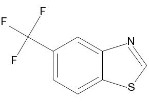 5-(TRIFLUOROMETHYL)BENZO[D]THIAZOLE structure, CAS 131337-62-7