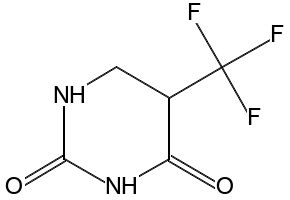 5-(TRIFLUOROMETHYL)DIHYDROPYRIMIDINE-2,4(1H,3H)-DIONE structure, CAS 2145-56-4