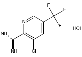 5-(TRIFLUOROMETHYL)PICOLINIMIDAMIDE HYDROCHLORIDE structure, CAS 175277-48-2