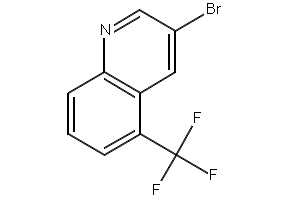 5-(TRIFLUOROMETHYL)QUINOLINE structure, CAS 342-30-3