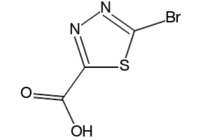 5-AMINO-1,3,4-THIADIAZOLE-2-CARBOXYLIC ACID structure, CAS 63326-73-8