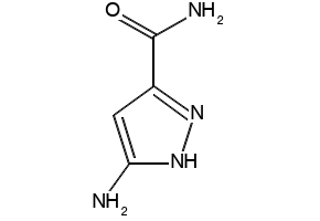 5-AMINO-1H-PYRAZOLE-3-CARBOXAMIDE structure, CAS 1219743-26-6