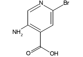 5-AMINO-2-BROMOISONICOTINIC ACID structure, CAS 1242336-80-6