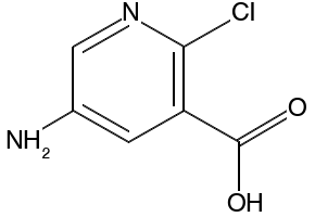 5-AMINO-2-CHLORONICOTINIC ACID structure, CAS 42959-39-7