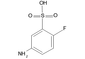 5-AMINO-2-FLUOROBENZENESULFONIC ACID structure, CAS 38962-61-7