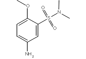 5-AMINO-2-METHOXY-N,N-DIMETHYLBENZENESULFONAMIDE structure, CAS 851175-92-3