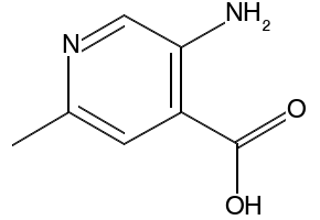 5-AMINO-2-METHYLISONICOTINIC ACID structure, CAS 88482-17-1