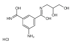 5-AMINO-N1-(2,3-DIHYDROXYPROPYL)ISOPHTHALAMIDE HYDROCHLORIDE structure, CAS 122731-74-2