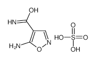 5-AMINOISOXAZOLE-4-CARBOXAMIDE SULFATE structure, CAS 1273577-24-4