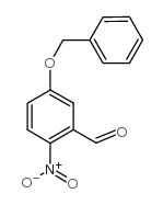 5-BENZOXY-2-NITROBENZALDEHYDE structure, CAS 58662-54-7