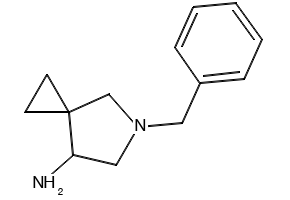 5-BENZYL-5-AZASPIRO[2.4]HEPTAN-7-AMINE structure, CAS 129306-07-6