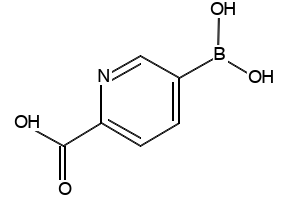 5-BORONOPICOLINIC ACID structure, CAS 913836-11-0