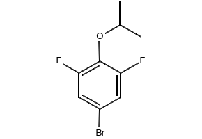 5-BROMO-1,3-DICHLORO-2-ISOPROPOXYBENZENE structure, CAS 1133116-33-2