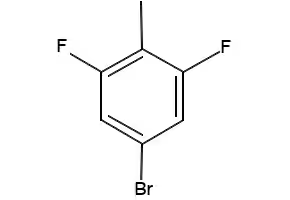 5-BROMO-1,3-DIFLUORO-2-METHYLBENZENE structure, CAS 179617-08-4
