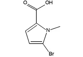 5-BROMO-1-(TERT-BUTOXYCARBONYL)-1H-PYRROLE-2-CARBOXYLIC ACID structure, CAS 117657-41-7