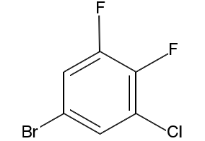 5-BROMO-1-CHLORO-2,3-DIFLUOROBENZENE structure, CAS 1060813-07-1