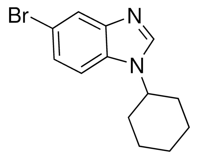 5-BROMO-1-CYCLOHEXYL-1H-BENZO[D]IMIDAZOLE structure, CAS 1199773-22-2