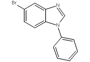 5-BROMO-1-PHENYL-1H-BENZOIMIDAZOLE structure, CAS 221636-18-6