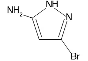 5-BROMO-1H-PYRAZOL-3-AMINE structure, CAS 950739-21-6
