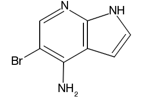 5-BROMO-1H-PYRROLO[2,3-B]PYRIDIN-4-AMINE structure, CAS 1190317-11-3