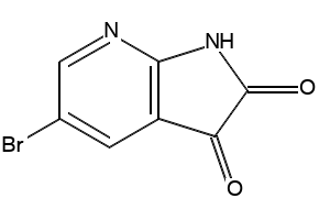 5-BROMO-1H-PYRROLO[2,3-B]PYRIDINE-2,3-DIONE structure, CAS 149142-67-6