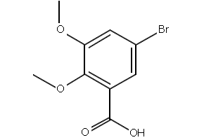 5-BROMO-2,3-DIMETHOXYBENZOIC ACID structure, CAS 72517-23-8