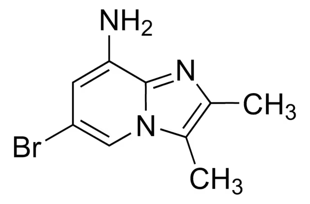 5-BROMO-2,3-DIMETHYLIMIDAZO[1,2-A]PYRIDINE structure, CAS 69214-17-1