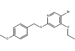 5-BROMO-2-((4-METHOXYBENZYL)OXY)PYRIDINE structure, CAS 663955-79-1