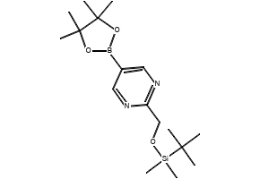 5-BROMO-2-((TERT-BUTYLDIMETHYLSILYL)OXY)PYRIMIDINE structure, CAS 121519-00-4