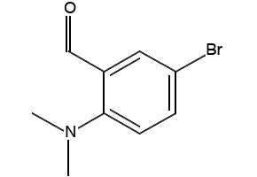 5-BROMO-2-(DIMETHYLAMINO)BENZALDEHYDE structure, CAS 171881-36-0