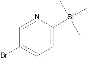 5-BROMO-2-(TRIMETHYLSILYL)PYRIDINE structure, CAS 291312-74-8