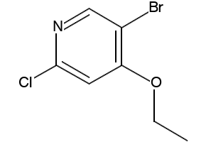 5-BROMO-2-CHLORO-4-ETHOXYPYRIDINE structure, CAS 52311-48-5