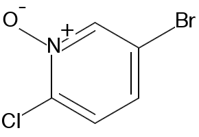 5-BROMO-2-CHLOROPYRIDINE 1-OXIDE structure, CAS 889865-43-4