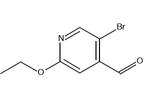 5-BROMO-2-ETHOXYISONICOTINALDEHYDE structure, CAS 1224604-10-7