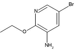 5-BROMO-2-ETHOXYPYRIDIN-3-AMINE structure, CAS 886373-00-8