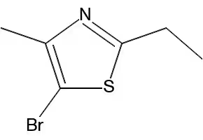 5-BROMO-2-ETHYL-4-METHYLTHIAZOLE structure, CAS 863190-90-3