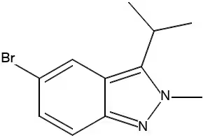 5-BROMO-2-ISOPROPYL-2H-INDAZOLE structure, CAS 1280786-61-9