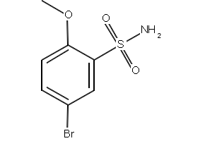 5-BROMO-2-METHOXYBENZENESULFONAMIDE structure, CAS 23095-14-9