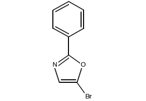 5-BROMO-2-PHENYLOXAZOLE structure, CAS 92629-11-3