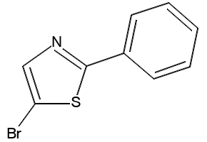5-BROMO-2-PHENYLTHIAZOLE structure, CAS 53715-67-6