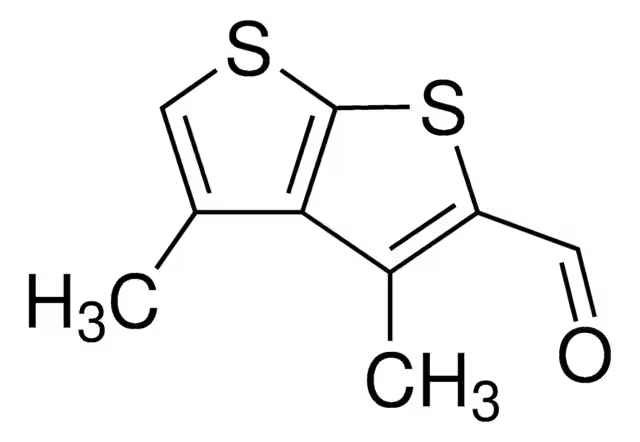 5-BROMO-3,4-DIMETHYLTHIENO[2,3-B]THIOPHENE-2-CARBALDEHYDE structure, CAS 175202-64-9