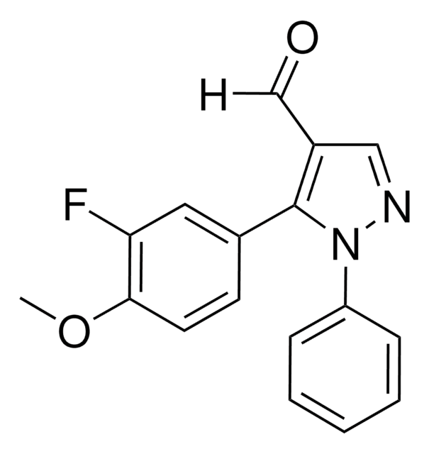 5-BROMO-3-(4-METHOXYPHENYL)-1-PHENYL-1H-PYRAZOLE-4-CARBALDEHYDE structure, CAS 1188037-01-5