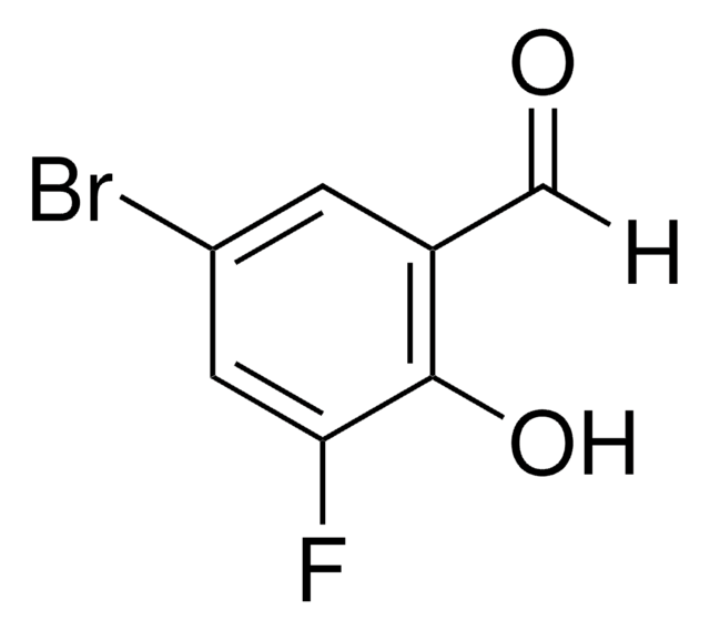 5-BROMO-3-FLUORO-2-HYDROXYBENZALDEHYDE structure, CAS 251300-28-4