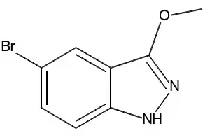 5-BROMO-3-METHOXY-1H-INDAZOLE structure, CAS 201483-49-0