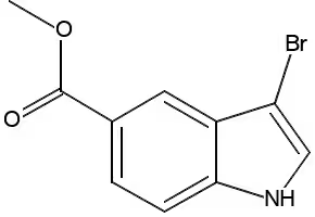5-BROMO-3-METHYL-1H-INDOLE structure, CAS 10075-48-6