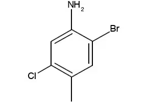 5-BROMO-4-CHLORO-2-METHYLANILINE structure, CAS 1126367-88-1