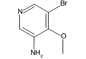 5-BROMO-4-METHOXYPYRIDIN-3-AMINE structure, CAS 31872-78-3