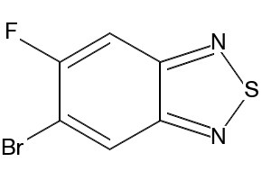 5-BROMO-6-FLUOROBENZO[C][1,2,5]THIADIAZOLE structure, CAS 1242336-51-1