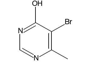 5-BROMO-6-METHYLPYRIMIDIN-4-OL structure, CAS 3438-52-6