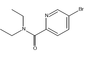 5-BROMO-N,N-DIETHYLPICOLINAMIDE structure, CAS 673485-54-6